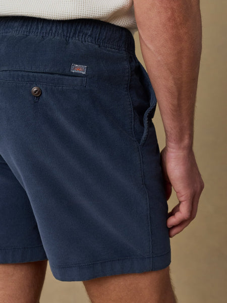 Faherty Essential Corduroy Short - Blue Nights - nineNORTH | Men's & Women's Clothing Boutique