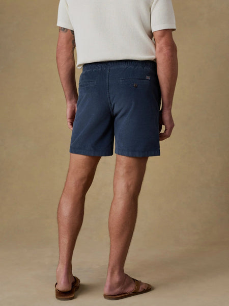 Faherty Essential Corduroy Short - Blue Nights - nineNORTH | Men's & Women's Clothing Boutique