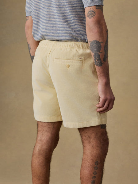 Faherty Essential Corduroy Short - Faded Sun - nineNORTH | Men's & Women's Clothing Boutique