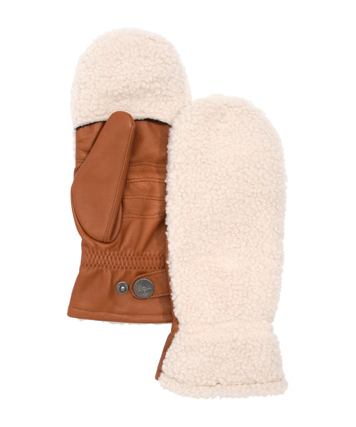 Faherty Fleece Pop Top Mitten / Brown - nineNORTH | Men's & Women's Clothing Boutique