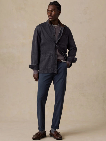 Faherty High Ridge Twill Studio Jacket - Washed Charcoal - nineNORTH | Men's & Women's Clothing Boutique