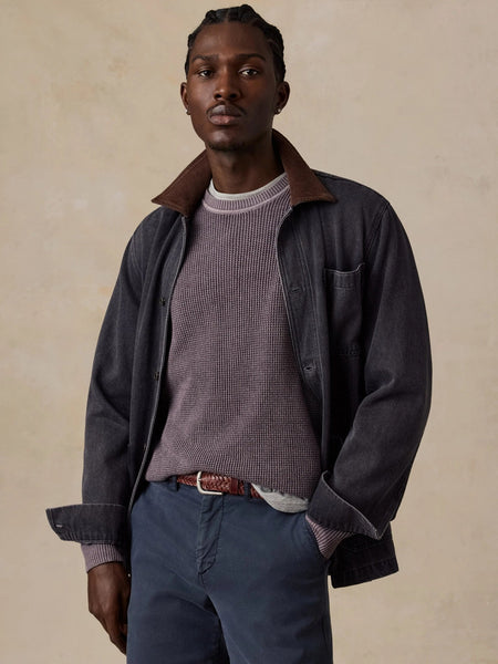 Faherty High Ridge Twill Studio Jacket - Washed Charcoal - nineNORTH | Men's & Women's Clothing Boutique
