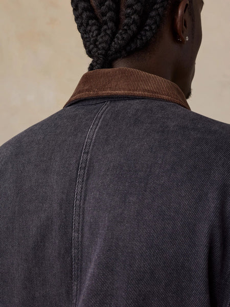 Faherty High Ridge Twill Studio Jacket - Washed Charcoal - nineNORTH | Men's & Women's Clothing Boutique