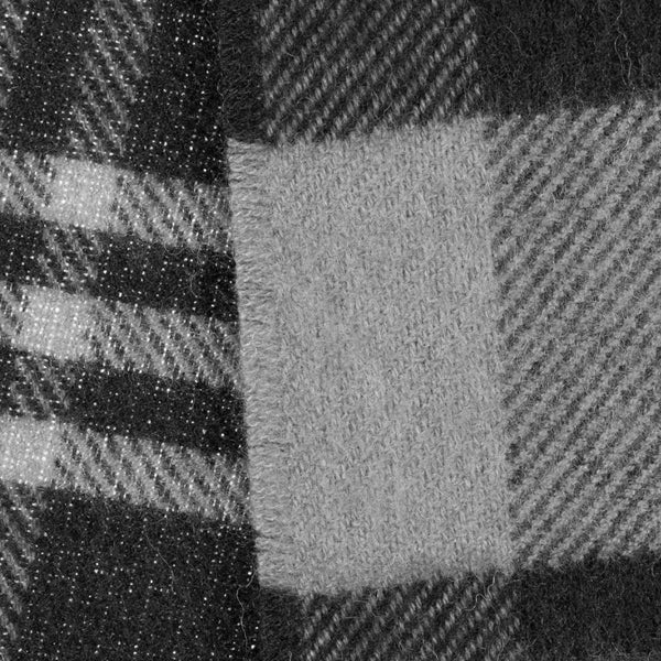 Faherty Hunter Plaid Scarf / Black & Grey - nineNORTH | Men's & Women's Clothing Boutique