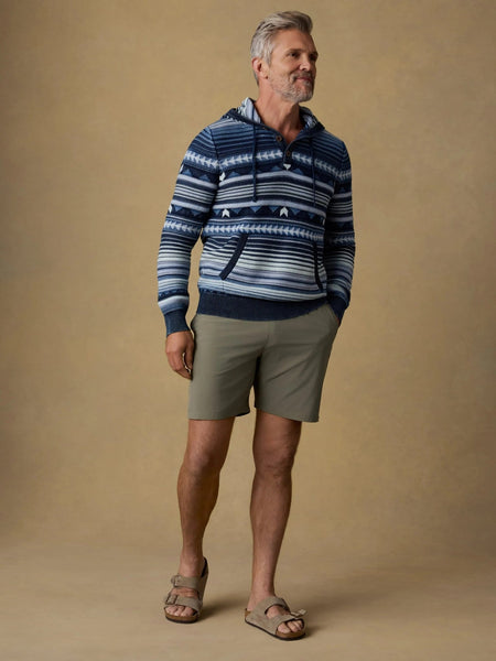 Faherty Indigo Hoodie - Indigo Rising Sky - nineNORTH | Men's & Women's Clothing Boutique