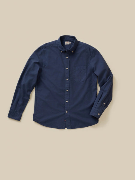 Faherty Laundered Oxford Shirt - River Navy - nineNORTH | Men's & Women's Clothing Boutique