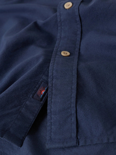 Faherty Laundered Oxford Shirt - River Navy - nineNORTH | Men's & Women's Clothing Boutique