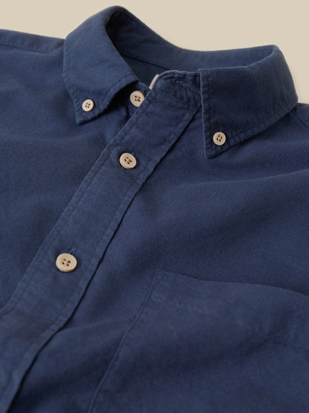 Faherty Laundered Oxford Shirt - River Navy - nineNORTH | Men's & Women's Clothing Boutique