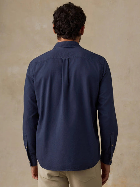 Faherty Laundered Oxford Shirt - River Navy - nineNORTH | Men's & Women's Clothing Boutique
