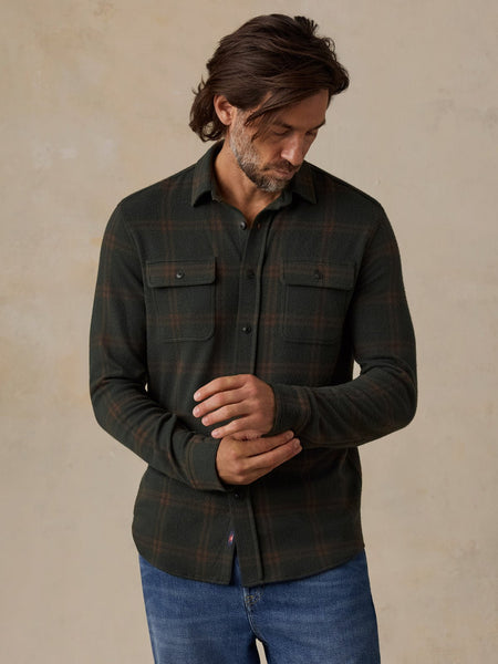 Faherty Legend Sweater Shirt - Falls Park Plaid - nineNORTH