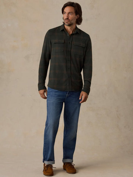 Faherty Legend Sweater Shirt - Falls Park Plaid - nineNORTH
