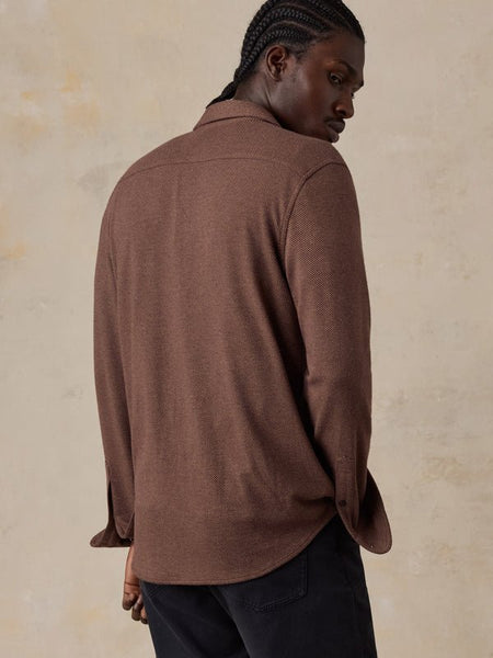Faherty Legend Sweater Shirt - Redwood Coast Twill - nineNORTH