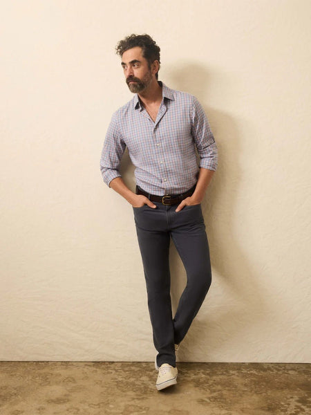 Faherty Movement Shirt / Rose Channel Plaid - nineNORTH | Men's & Women's Clothing Boutique