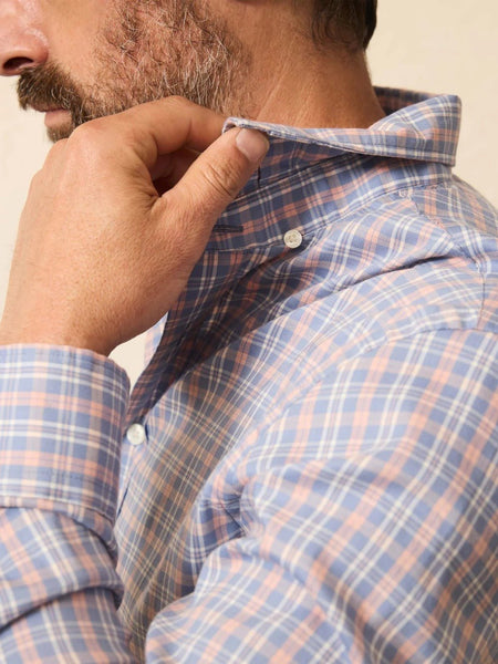 Faherty Movement Shirt / Rose Channel Plaid - nineNORTH | Men's & Women's Clothing Boutique