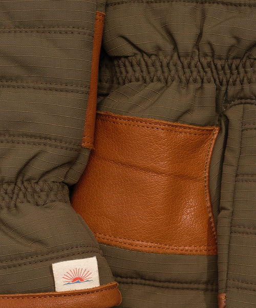 Faherty Ripstop Puffer Glove / Olive - nineNORTH | Men's & Women's Clothing Boutique