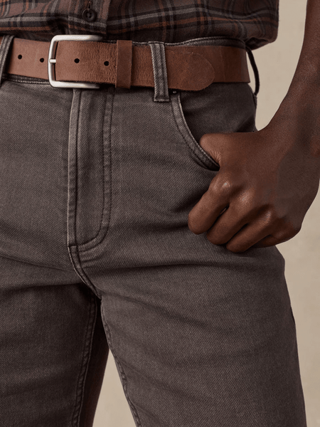 Faherty Stretch Terry 5-Pocket Pant - Coast Brown - nineNORTH