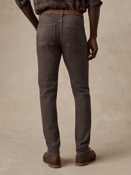 Faherty Stretch Terry 5-Pocket Pant - Coast Brown - nineNORTH