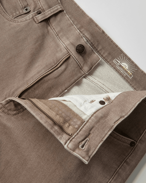 Faherty Stretch Terry 5 - Pocket Pant / Dark Rye - nineNORTH | Men's & Women's Clothing Boutique