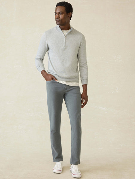 Faherty Stretch Terry 5 - Pocket Pant / Slate - nineNORTH | Men's & Women's Clothing Boutique