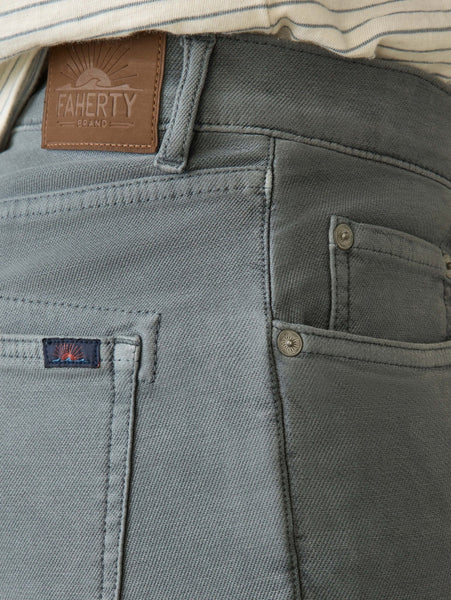 Faherty Stretch Terry 5 - Pocket Pant / Slate - nineNORTH | Men's & Women's Clothing Boutique