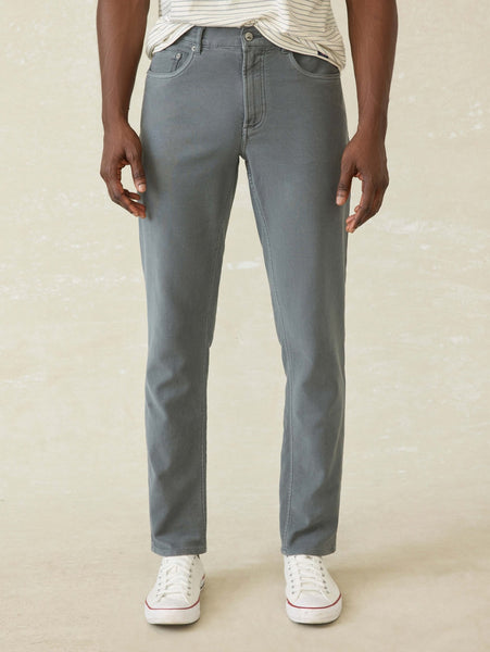 Faherty Stretch Terry 5 - Pocket Pant / Slate - nineNORTH | Men's & Women's Clothing Boutique