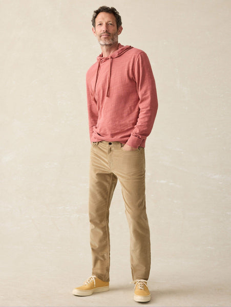 Faherty Stretch Terry Corduroy Utility Pant / Barley - nineNORTH | Men's & Women's Clothing Boutique