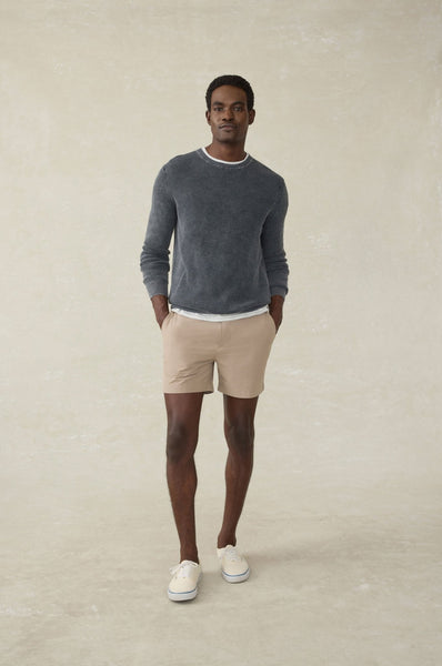 Faherty Sunwashed Crewneck Sweater / Faded Black - nineNORTH | Men's & Women's Clothing Boutique