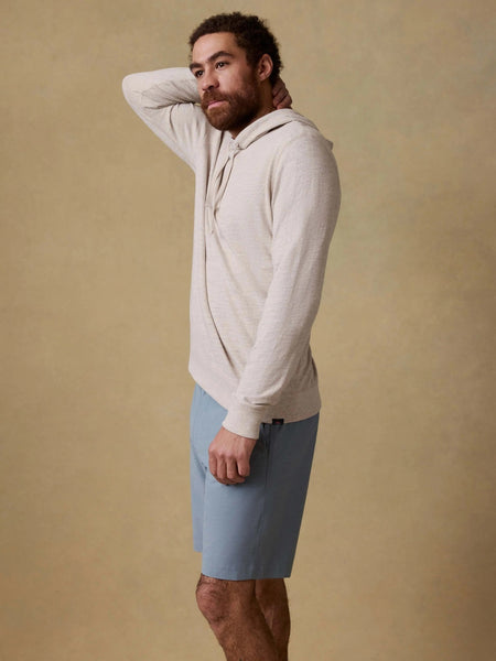 Faherty Sunwashed Organic Hoodie - Oat Plains Heather - nineNORTH | Men's & Women's Clothing Boutique