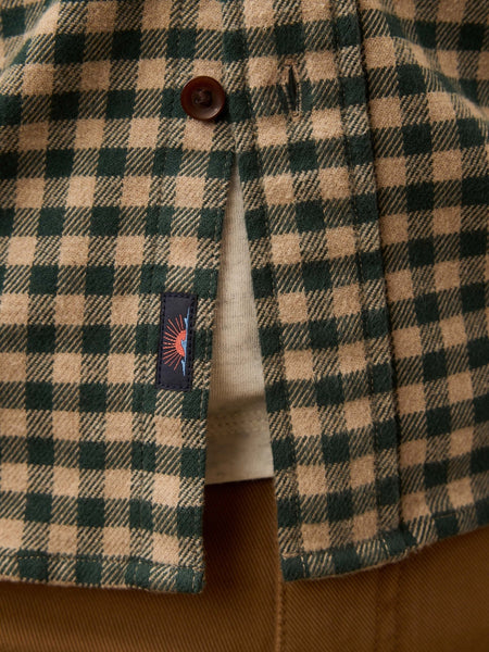 Faherty Super Brushed Flannel / Pinewood Gingham - nineNORTH | Men's & Women's Clothing Boutique