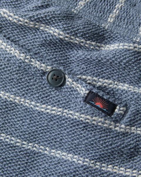 Faherty Whitewater Sweatshort - Seabrook Stripe - nineNORTH | Men's & Women's Clothing Boutique