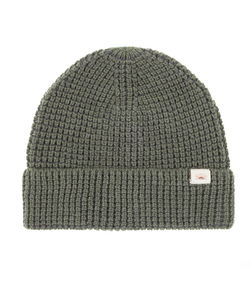 Faherty Winter Waffle Beanie / Forest - nineNORTH | Men's & Women's Clothing Boutique