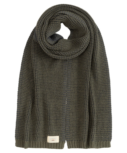 Faherty Winter Waffle Scarf / Forest - nineNORTH | Men's & Women's Clothing Boutique