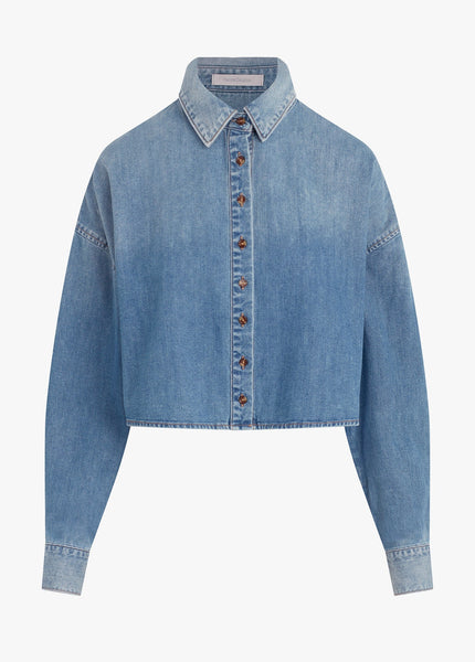 Favorite Daughter The Crop Ex - Boyfriend Shirt - Goa - nineNORTH | Men's & Women's Clothing Boutique