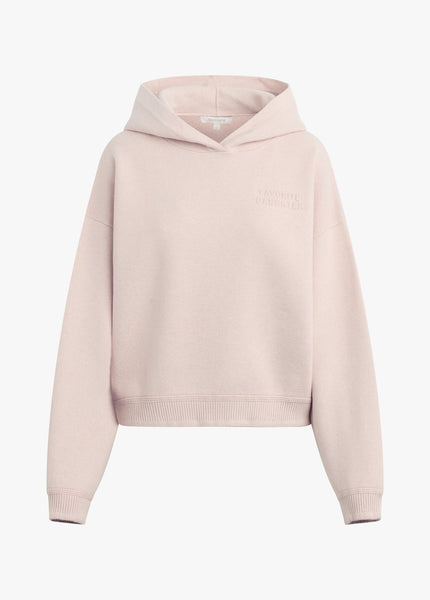 Favorite Daughter The Cropped Fatigue Sisters Hoodie - Blush Pink - nineNORTH | Men's & Women's Clothing Boutique
