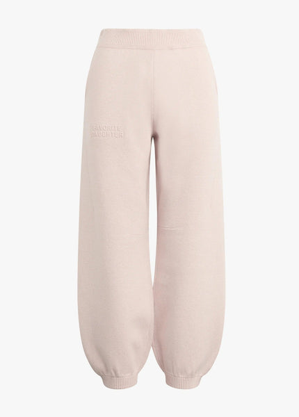Favorite Daughter The Fatigue Sisters Barrell Jogger - Blush Pink - nineNORTH | Men's & Women's Clothing Boutique