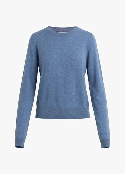 Favorite Daughter The Favorite Cashmere Crew - River Blue - nineNORTH | Men's & Women's Clothing Boutique