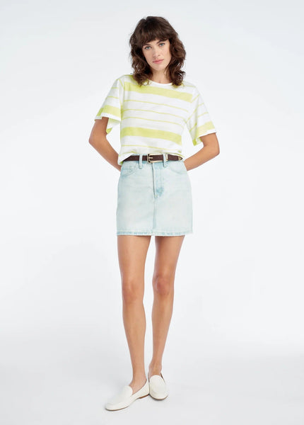Favorite Daughter The Joanne Top - Green Tea Stripe - nineNORTH | Men's & Women's Clothing Boutique