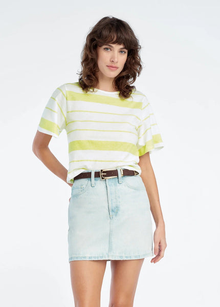 Favorite Daughter The Joanne Top - Green Tea Stripe - nineNORTH | Men's & Women's Clothing Boutique