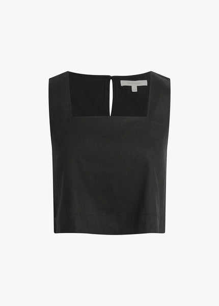 Favorite Daughter The Linen Abby Top - Black - nineNORTH | Men's & Women's Clothing Boutique