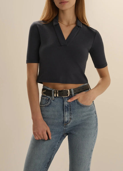 Favorite Daughter The Reading Polo - Navy - nineNORTH | Men's & Women's Clothing Boutique