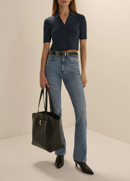 Favorite Daughter The Reading Polo - Navy - nineNORTH | Men's & Women's Clothing Boutique