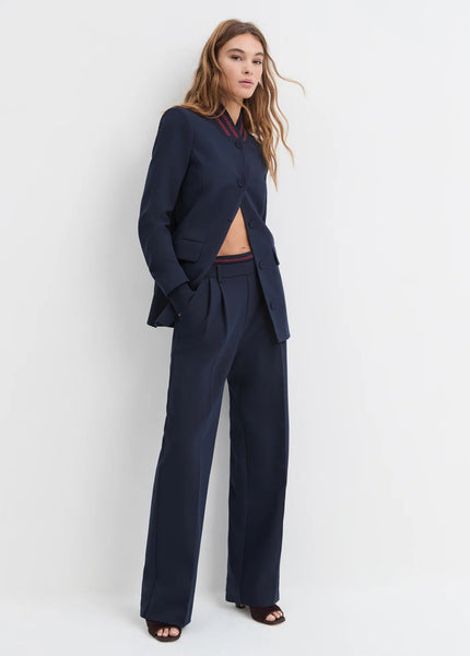 Favorite Daughter The Varsity Blazer - Navy Vino - nineNORTH | Men's & Women's Clothing Boutique