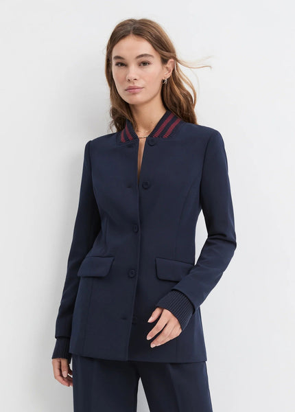 Favorite Daughter The Varsity Blazer - Navy Vino - nineNORTH | Men's & Women's Clothing Boutique