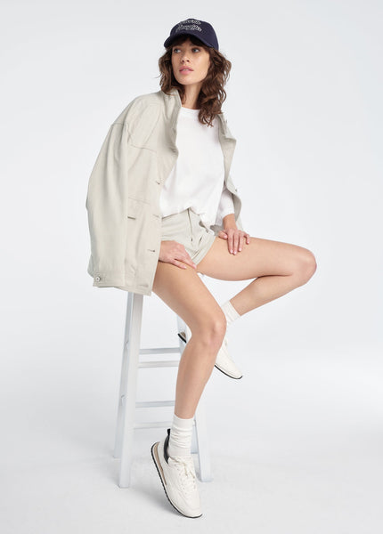 Favorite Daughter The Vegan Suede Margo Jacket - Bone - nineNORTH | Men's & Women's Clothing Boutique