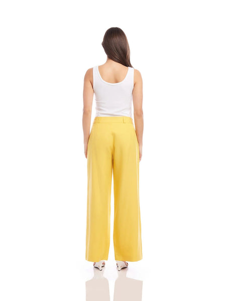 FIFTEEN TWENTY Selby Midrise Trouser / Yellow - nineNORTH | Men's & Women's Clothing Boutique
