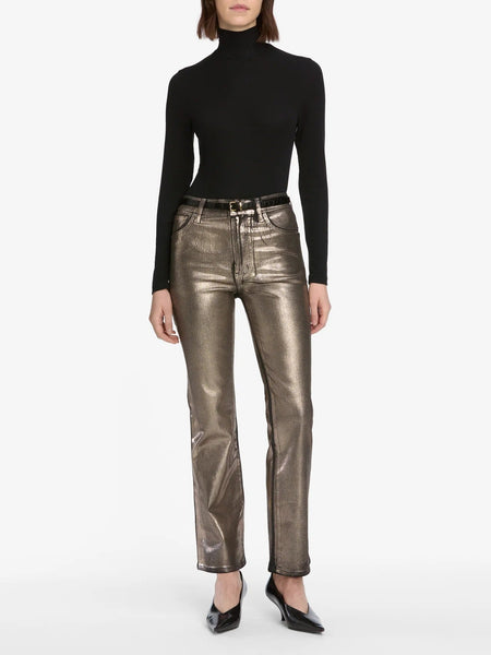 FRAME The Reboot Crop / Coated Champange - nineNORTH | Men's & Women's Clothing Boutique