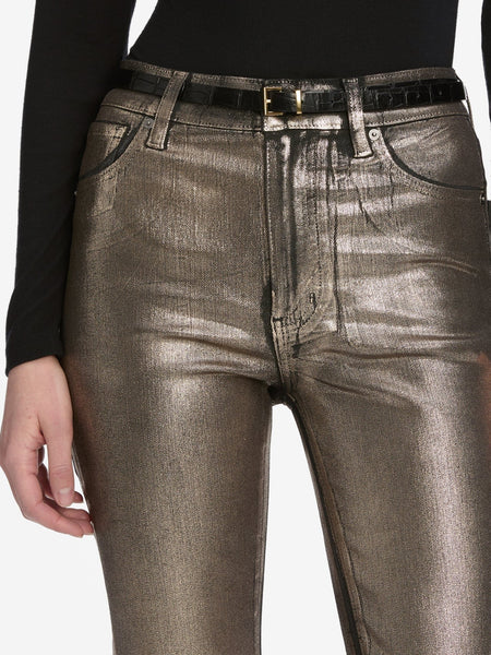 FRAME The Reboot Crop / Coated Champange - nineNORTH | Men's & Women's Clothing Boutique