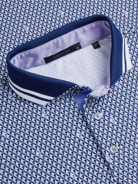 Greyson Diamonds All Day Polo / Maltese Blue - nineNORTH | Men's & Women's Clothing Boutique