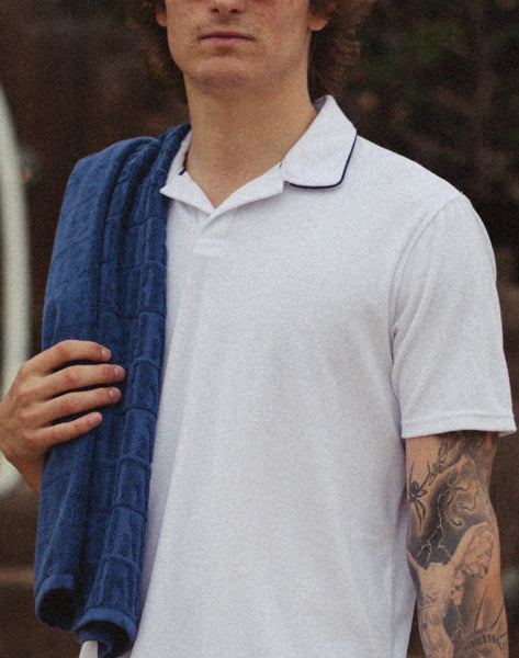 Greyson Dune Polo - Arctic White - nineNORTH | Men's & Women's Clothing Boutique