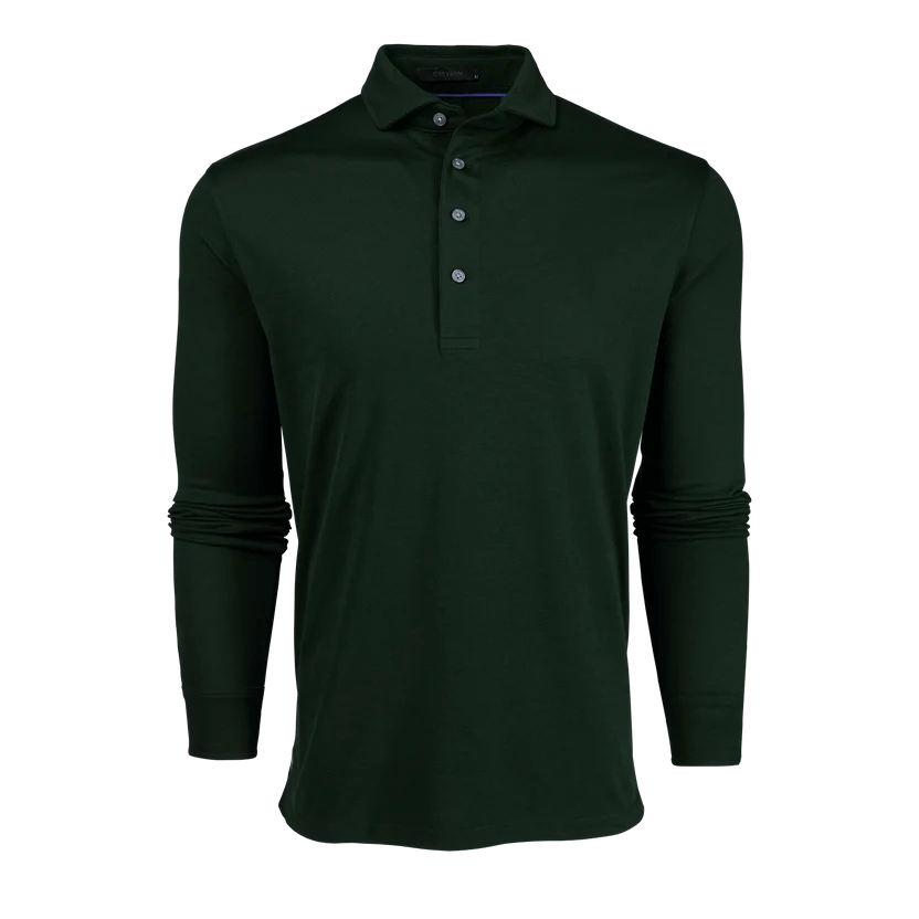 Greyson Omaha Long Sleeve Polo / Jesper - nineNORTH | Men's & Women's Clothing Boutique